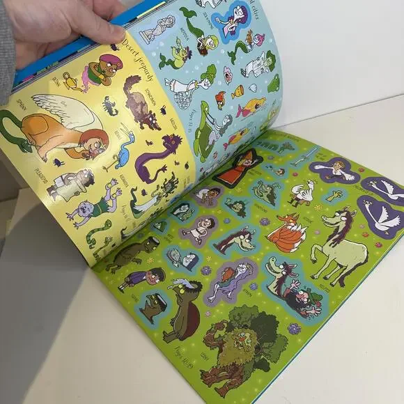 Usborne Activities Mythical Creatures Sticker Book - Picture 6 of 7